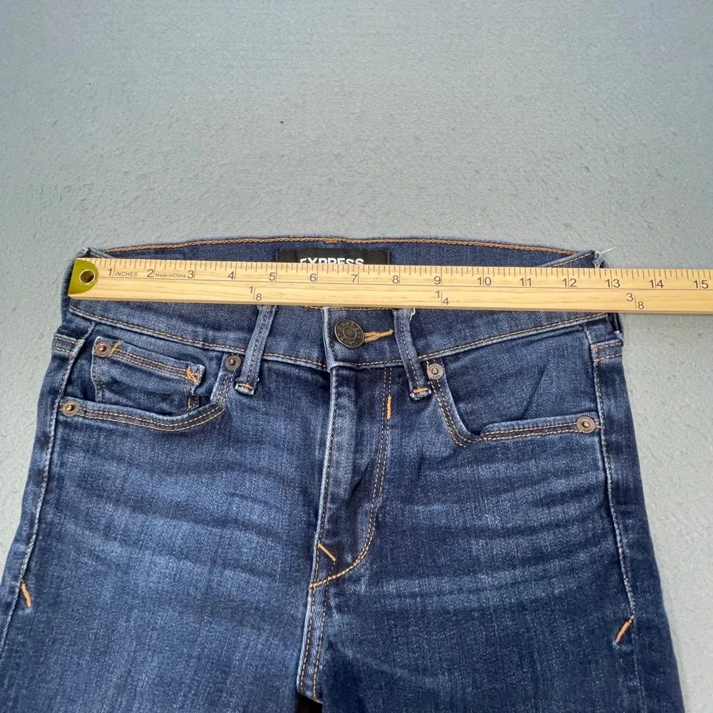 Express Blue Mid Rise Stretch Denim Legging Jeans Women 00R